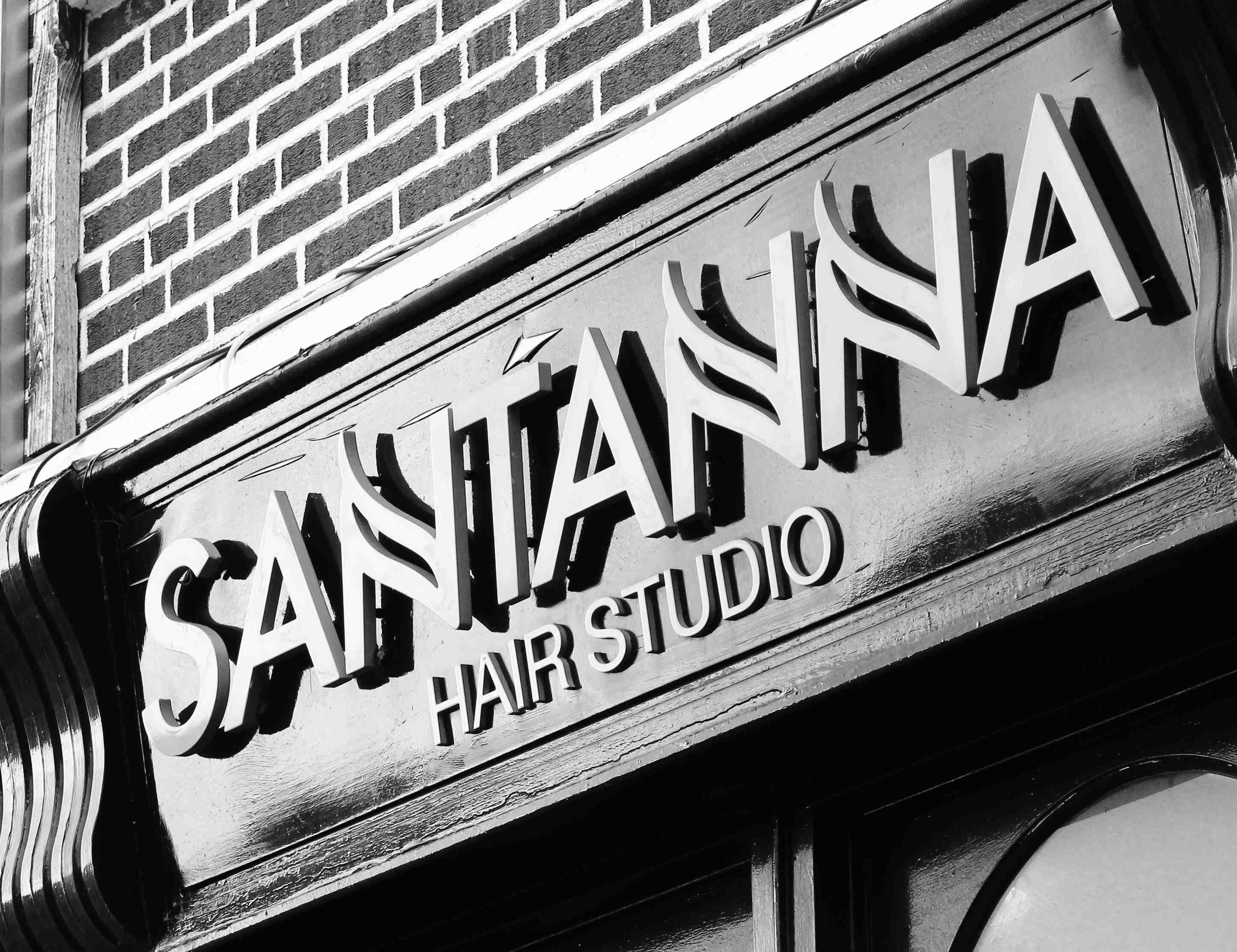 the sighn outside the studio